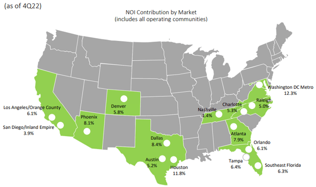 A map of the united states with green and white dots Description automatically generated with low confidence