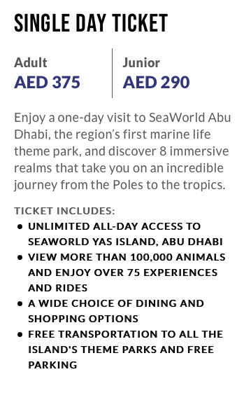 Ticket information