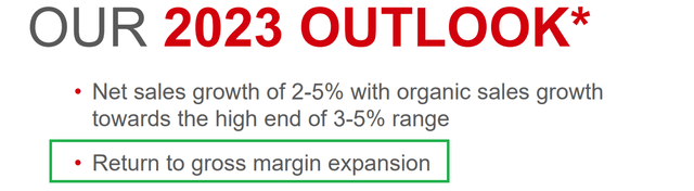 Colgate-Palmolive 2023 Outlook