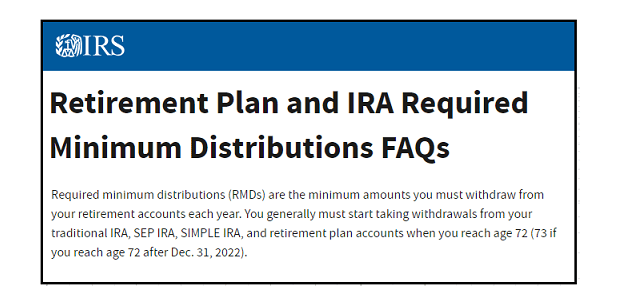 Baby Boomers forced to take RMDS; will stimulate economy, corporate earnings, & hiring
