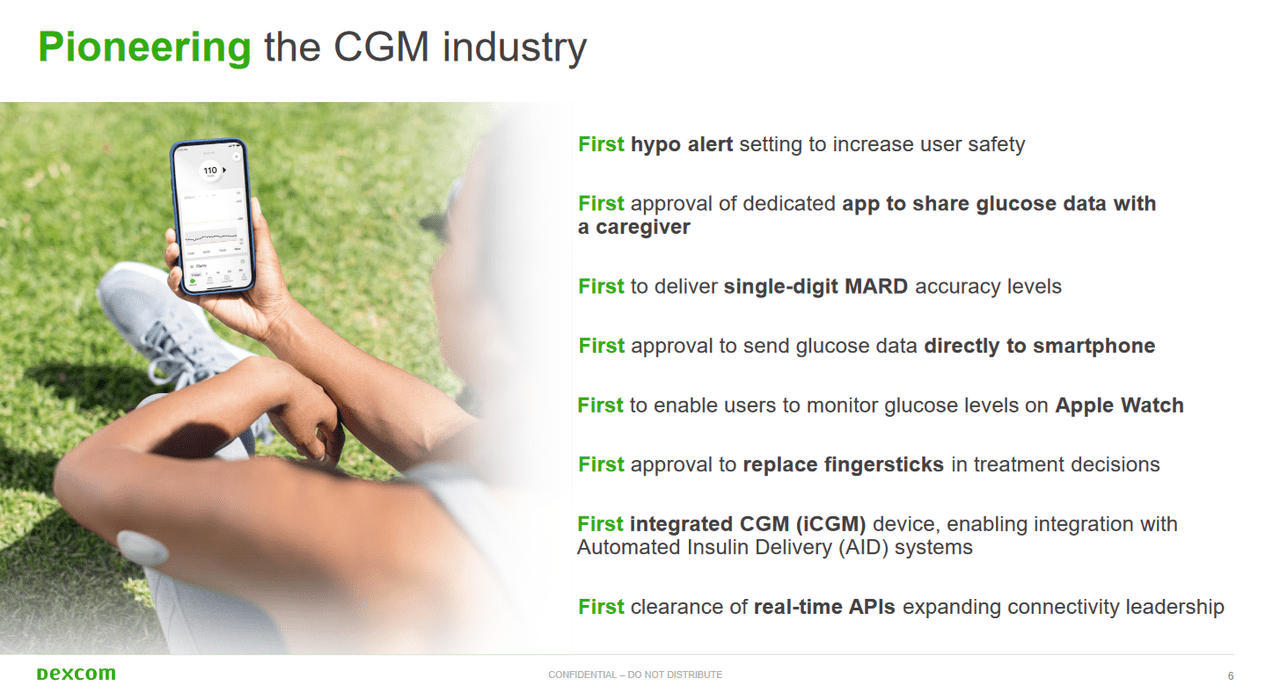 An overview of what DXCM has done