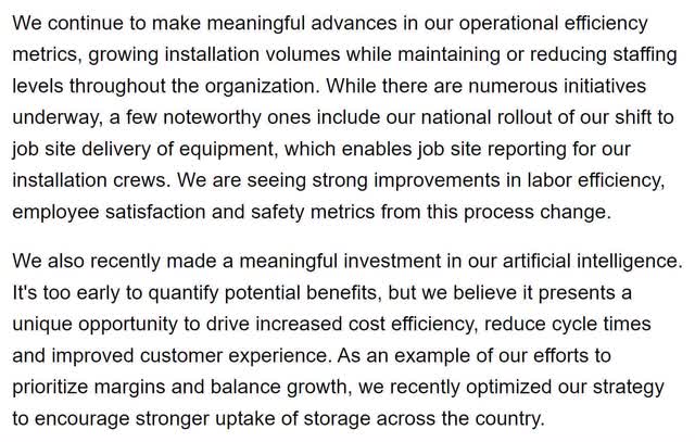 sunrun sun efficiency margin AI artificial intelligence