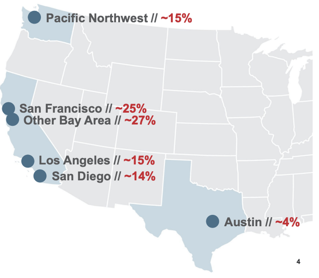 A map of the united states Description automatically generated