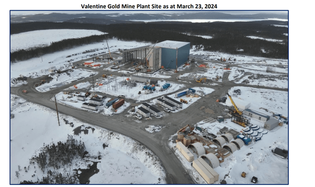 Valentine Gold Project Progress, March 2024